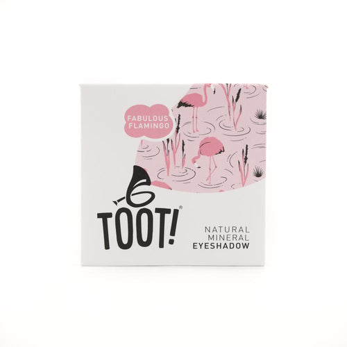 TOOT Natuurlijke Oogschaduw - Flamingo Roze - toot.nl - Natuurlijke make-up - Kindermake-up - Kinder make-up - Cadeau voor meisje