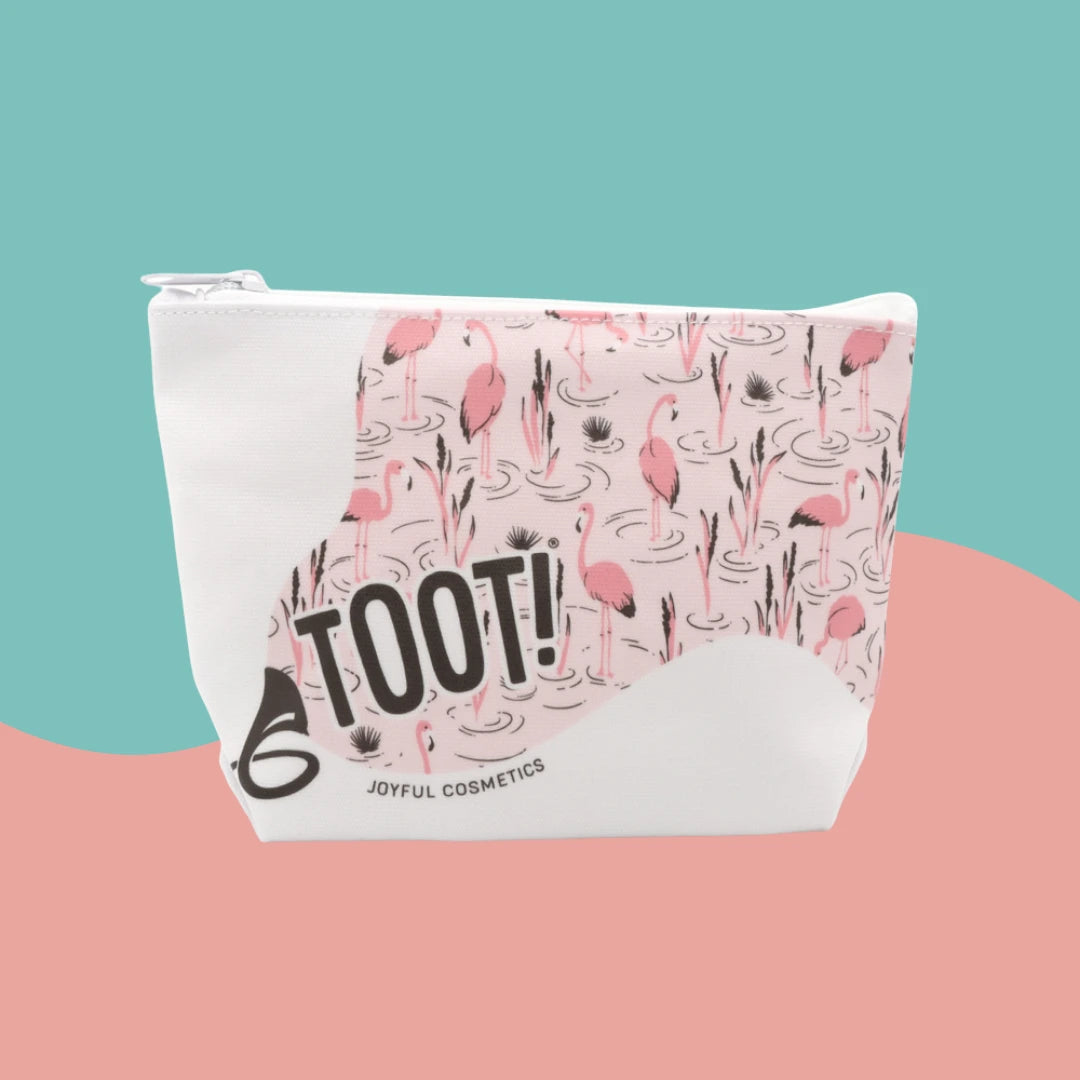 Fabulous Flamingo Makeup Bag