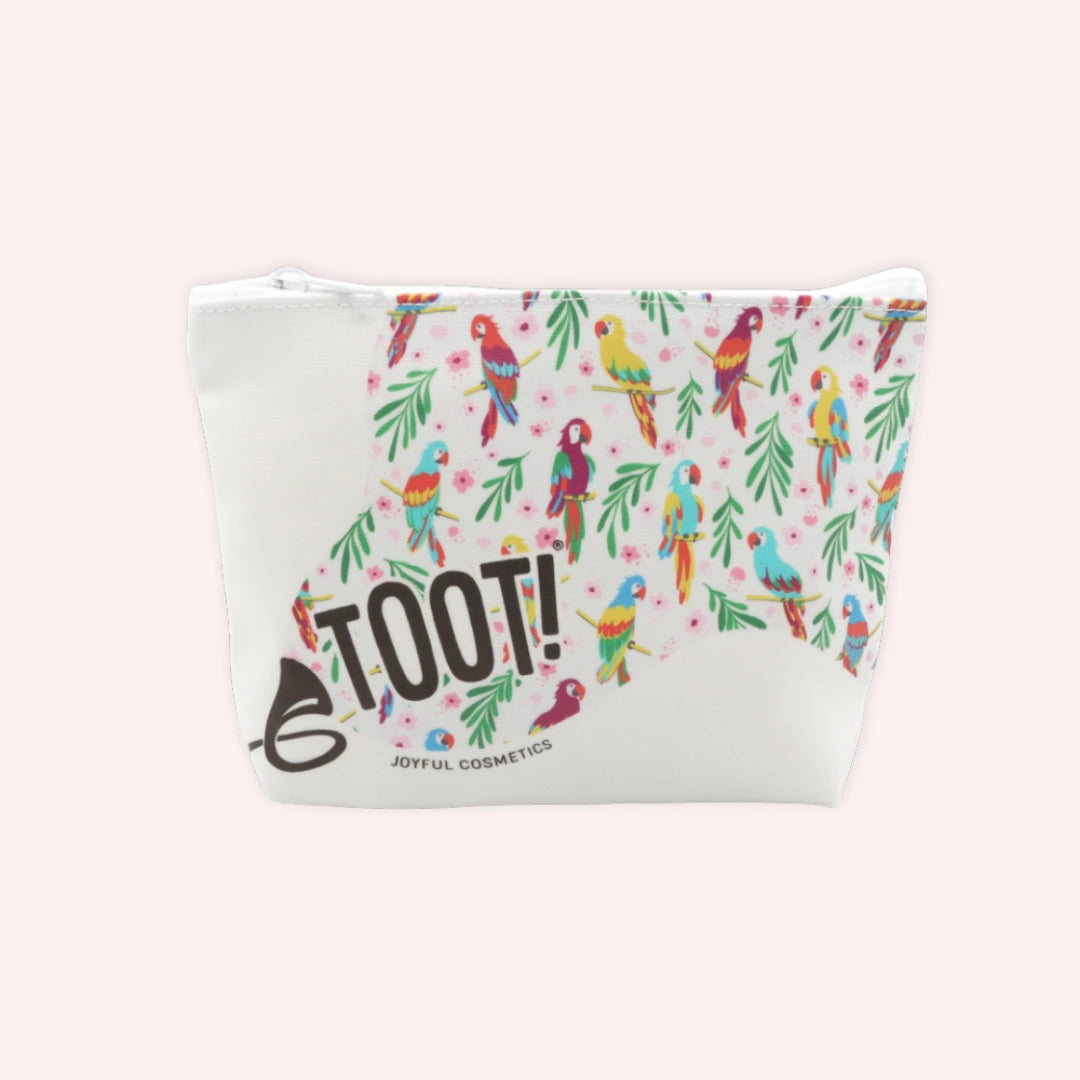 Pretty Parrot Makeup Bag