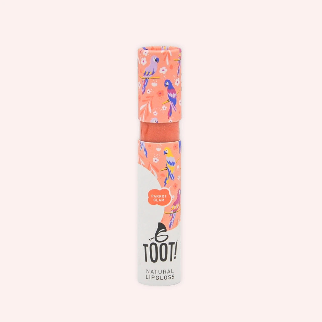 Natural Lip Gloss - Parrot Glam
