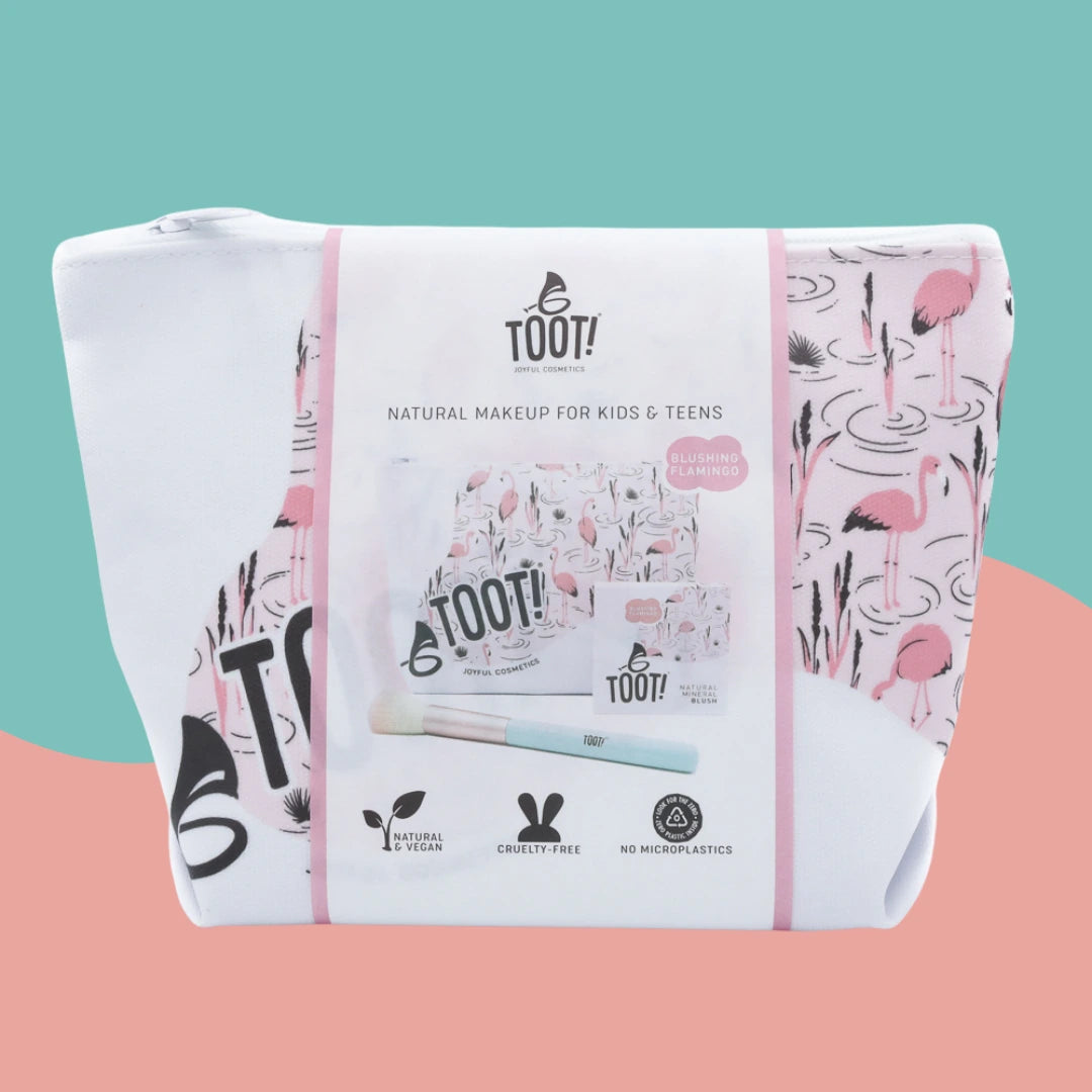 Blushing Flamingo Blush Bag Set