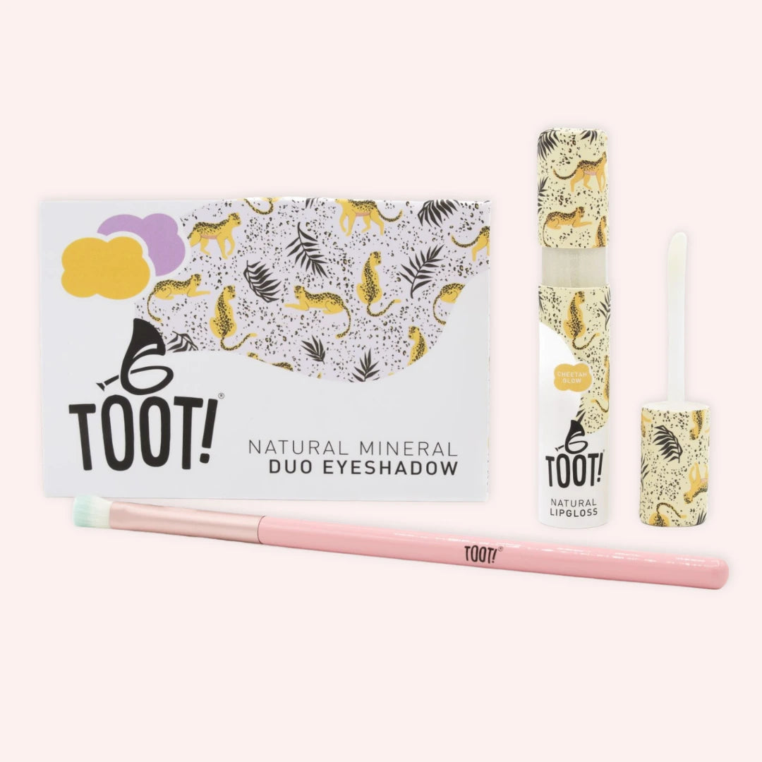 Cheetah Eyeshadow & Lipgloss Box Set