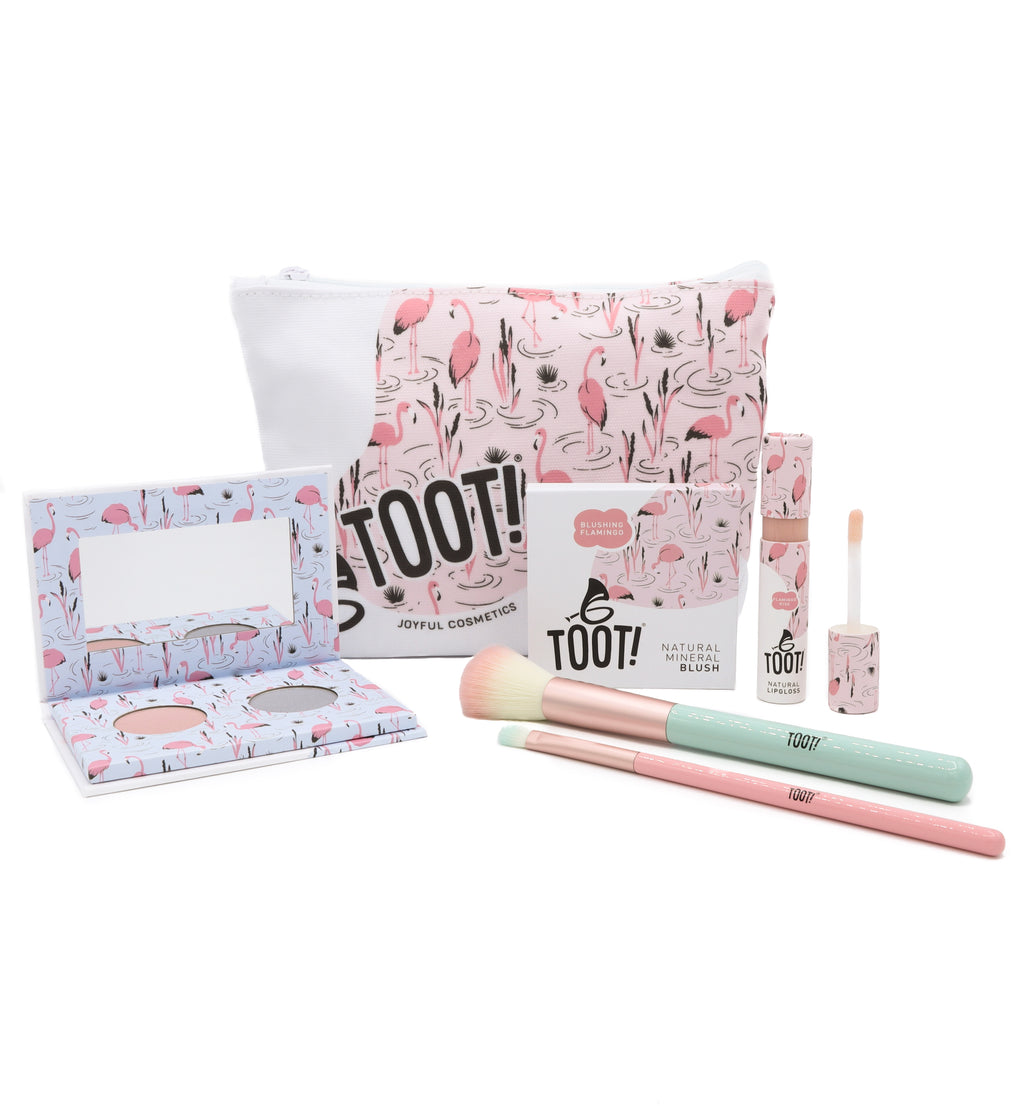 Flamingo Kiss Natural Makeup Box Set