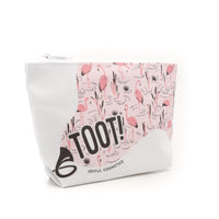 TOOT Make-up Tasje Flamingo - toot.nl - Natuurlijke make-up - Kindermake-up - Kinder make-up - Cadeau voor meisje