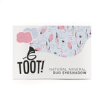 TOOT Natuurlijke Duo Oogschaduw - Roze & Blauw - toot.nl - Natuurlijke make-up - Kindermake-up - Kinder make-up - Cadeau voor meisje
